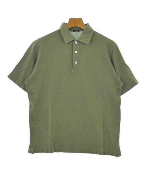 Kiton(キトン)Tシャツ・カットソー カーキ サイズ:M/2200682403344