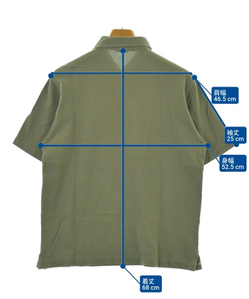 Kiton（キトン）Tシャツ・カットソー カーキ サイズ:M メンズ/2200682403344