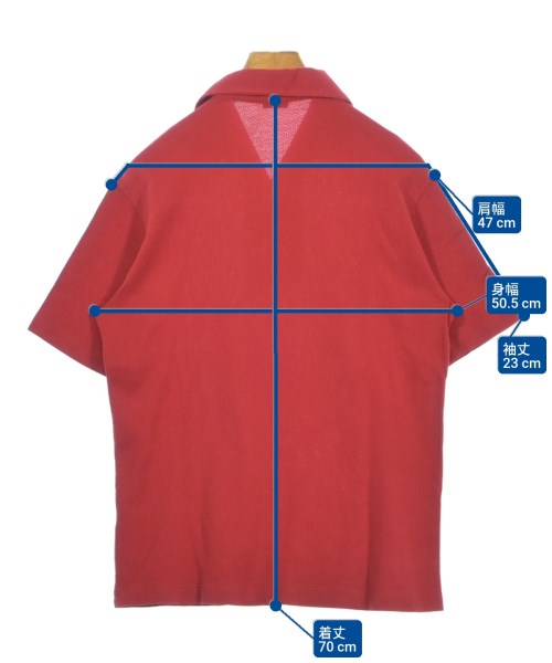 Kiton（キトン）ポロシャツ 赤 サイズ:48(L位) メンズ/2200686118046