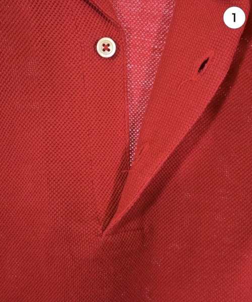 Kiton（キトン）ポロシャツ 赤 サイズ:48(L位) メンズ/2200686118046