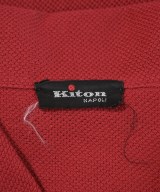 Kiton（キトン）ポロシャツ 赤 サイズ:48(L位) メンズ/2200686118046