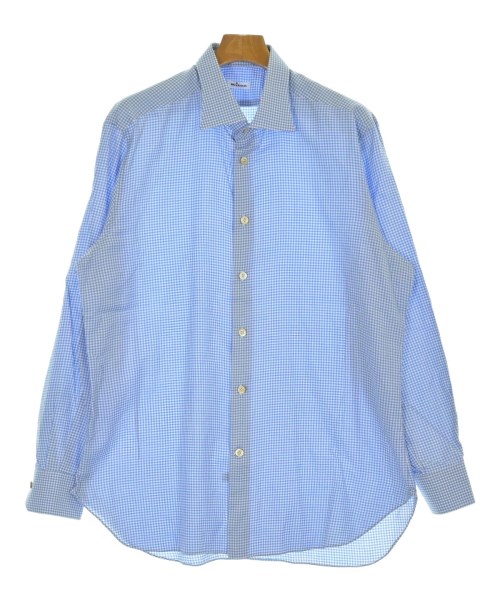 Kiton(キトン)カジュアルシャツ 青 サイズ:43(XXL位)/2200686710110