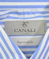 CANALI（カナリ）ドレスシャツ 青 サイズ:39(M位) メンズ/2200610355899