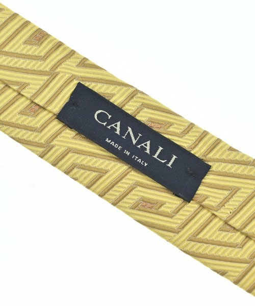 CANALI（カナリ）ネクタイ 黄 サイズ:- メンズ/2200700349241