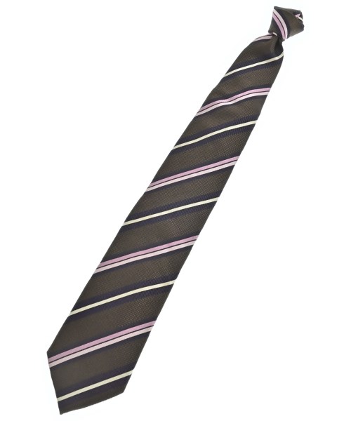 CANALI(カナリ)ネクタイ 茶 サイズ:-/2200700349333