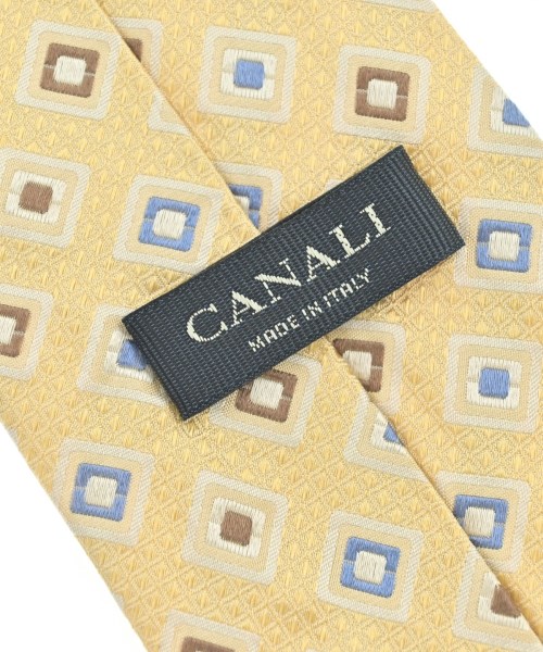 CANALI（カナリ）ネクタイ 黄 サイズ:- メンズ/2200700349371