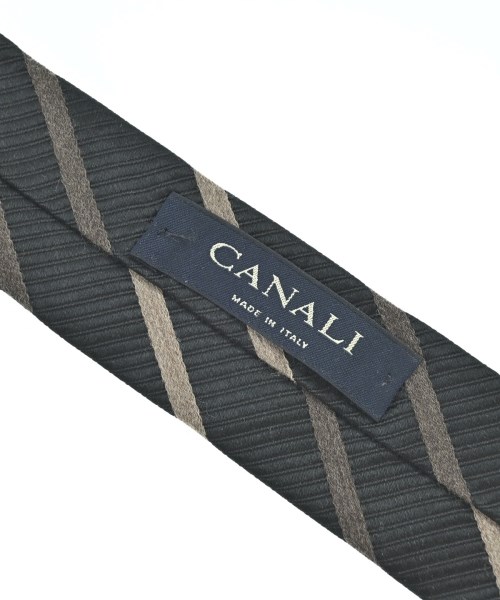CANALI（カナリ）ネクタイ 黒 サイズ:- メンズ/2200700349418