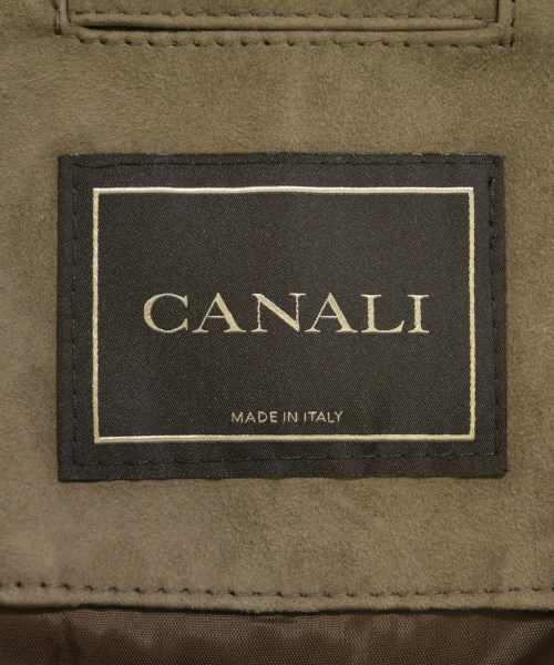 CANALI（カナリ）カジュアルジャケット 茶 サイズ:50(XL位) メンズ/2200734887016