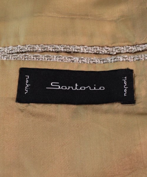 SARTORIO（サルトリオ）テーラードジャケット ベージュ サイズ:50(XL位