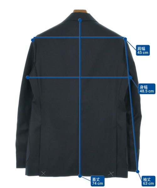 SARTORIO（サルトリオ）テーラードジャケット 紺 サイズ:46(M位) メンズ/2200598960023