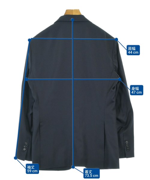 SARTORIO（サルトリオ）テーラードジャケット 黒 サイズ:44(S位) メンズ/2200628680037