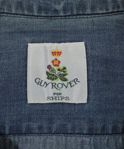 GUY ROVER（ギローバー）カジュアルシャツ 紺 サイズ:XS メンズ/2200642620255