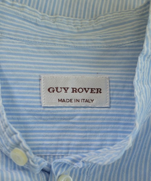 GUY ROVER（ギローバー）カジュアルシャツ 青 サイズ:S メンズ/2200614625035