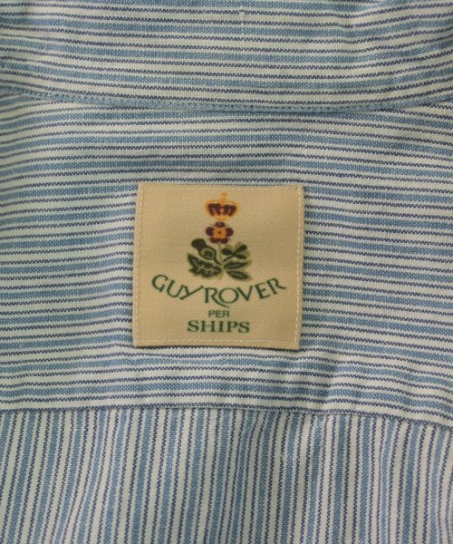 GUY ROVER（ギローバー）カジュアルシャツ 青 サイズ:M メンズ/2200630645031
