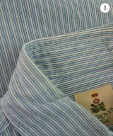 GUY ROVER（ギローバー）カジュアルシャツ 青 サイズ:M メンズ/2200630645031