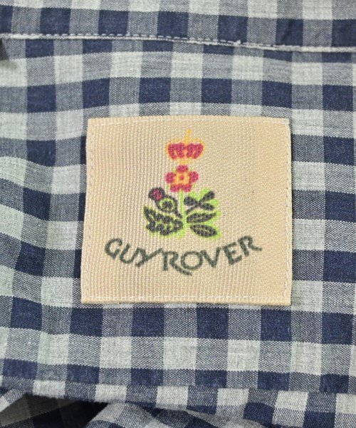 GUY ROVER（ギローバー）カジュアルシャツ 紺 サイズ:M メンズ/2200614778069