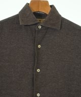 GUY ROVER（ギローバー）カジュアルシャツ 茶 サイズ:S メンズ/2200614701159