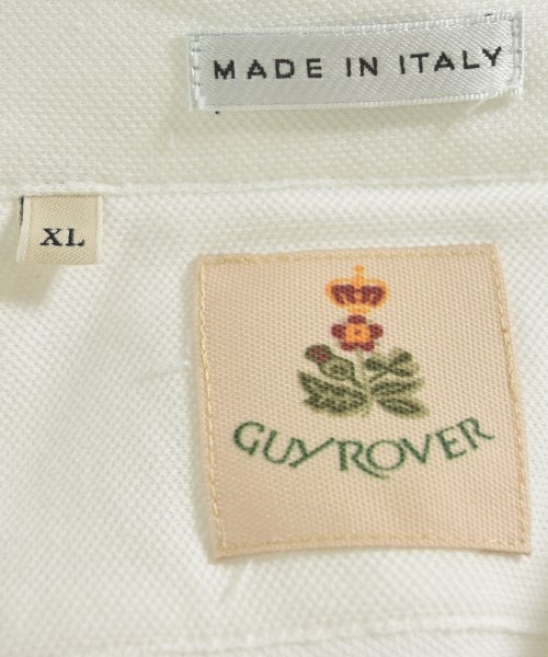 GUY ROVER（ギローバー）ポロシャツ 白 サイズ:XL メンズ/2200606741187