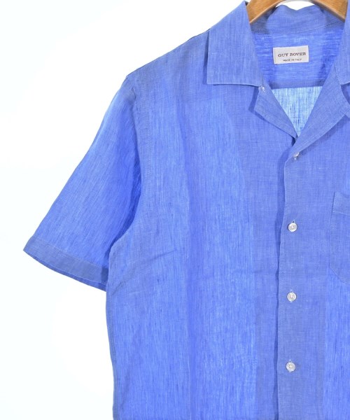 GUY ROVER（ギローバー）カジュアルシャツ 青 サイズ:M メンズ/2200680336040