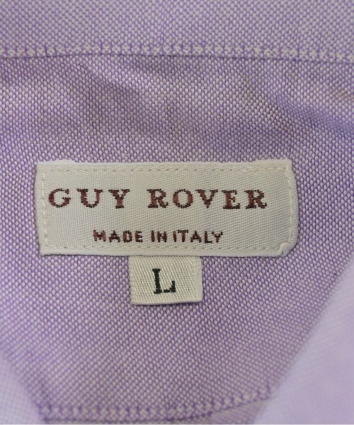 GUY ROVER（ギローバー）カジュアルシャツ 紫 サイズ:L メンズ/2200690515343