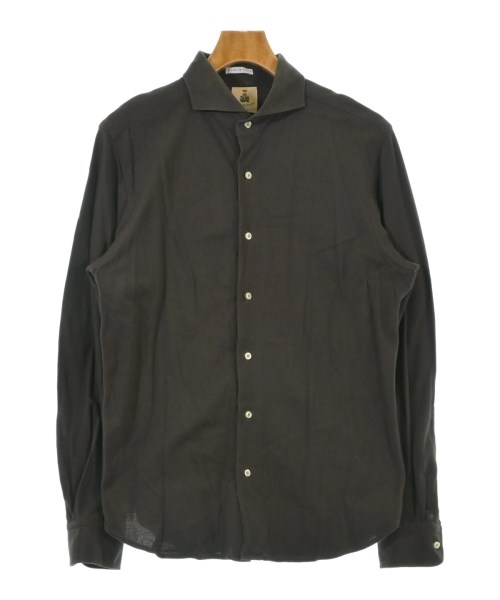 GUY ROVER(ギローバー)カジュアルシャツ 茶 サイズ:XL/2200656524105