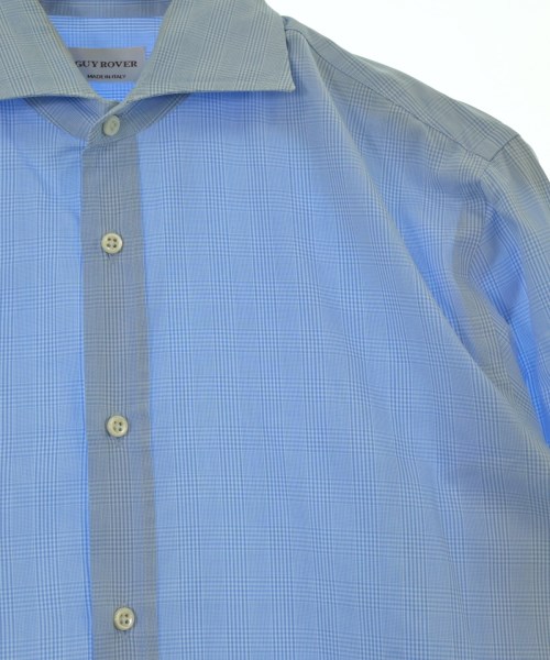 GUY ROVER（ギローバー）カジュアルシャツ 青 サイズ:41(XL位) メンズ/2200658514081