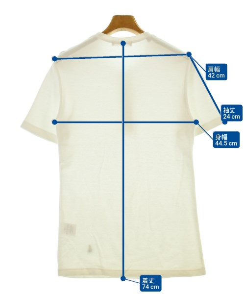 GUY ROVER（ギローバー）Tシャツ・カットソー 白 サイズ:S メンズ/2200661129135