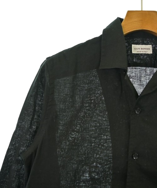 GUY ROVER（ギローバー）カジュアルシャツ 黒 サイズ:S メンズ/2200636285064