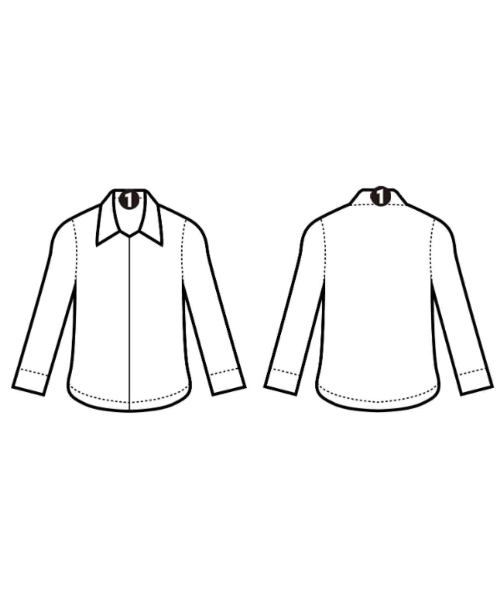 GUY ROVER（ギローバー）ドレスシャツ 紺 サイズ:S メンズ/2200651242073