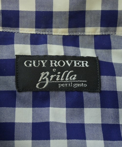 GUY ROVER（ギローバー）カジュアルシャツ 青 サイズ:S メンズ/2200652406016