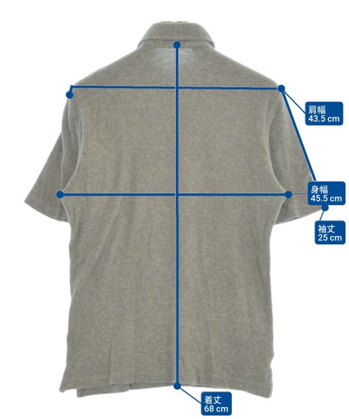 GUY ROVER（ギローバー）ポロシャツ グレー サイズ:M メンズ/2200651356114