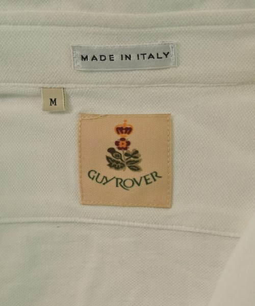 GUY ROVER（ギローバー）ポロシャツ 白 サイズ:M メンズ/2200653244044