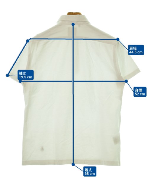 GUY ROVER（ギローバー）ポロシャツ 白 サイズ:M メンズ/2200653244044