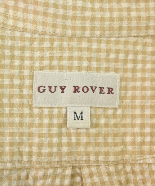 GUY ROVER（ギローバー）カジュアルシャツ ベージュ サイズ:M メンズ/2200707381015