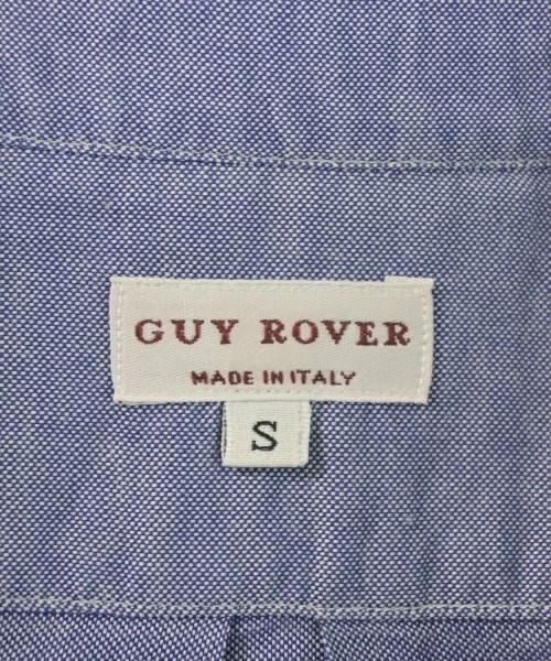GUY ROVER（ギローバー）カジュアルシャツ 青 サイズ:S メンズ/2200707381077
