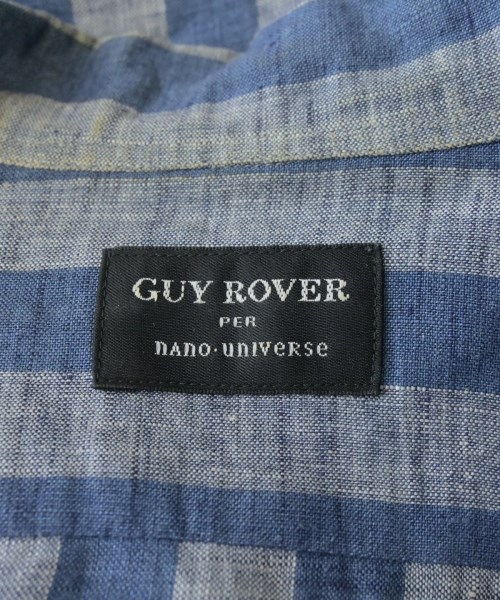 GUY ROVER（ギローバー）カジュアルシャツ 青 サイズ:XS メンズ/2200657902179