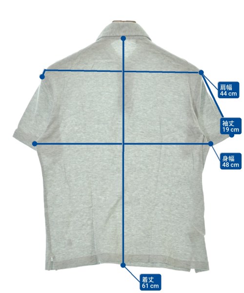 GUY ROVER（ギローバー）ポロシャツ グレー サイズ:S メンズ/2200669022223