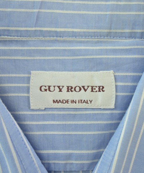 GUY ROVER（ギローバー）ドレスシャツ 青 サイズ:40(L位) メンズ/2200729290036