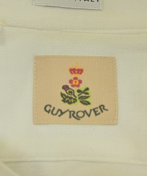 GUY ROVER（ギローバー）ポロシャツ 白 サイズ:L メンズ/2200717268382