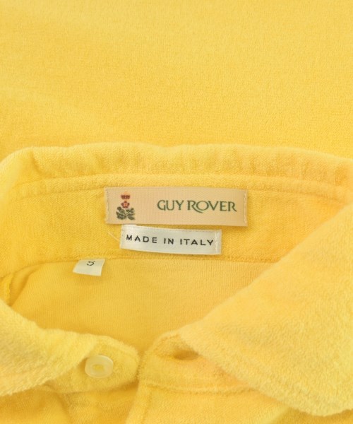 GUY ROVER（ギローバー）ポロシャツ 黄 サイズ:S メンズ/2200718695040