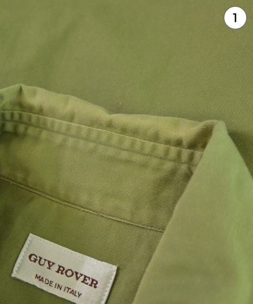 GUY ROVER（ギローバー）カジュアルシャツ カーキ サイズ:L メンズ/2200684375038