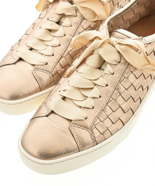 SANTONI（サントーニ）スニーカー ゴールド サイズ:EU41(26cm位) メンズ/2200630220405