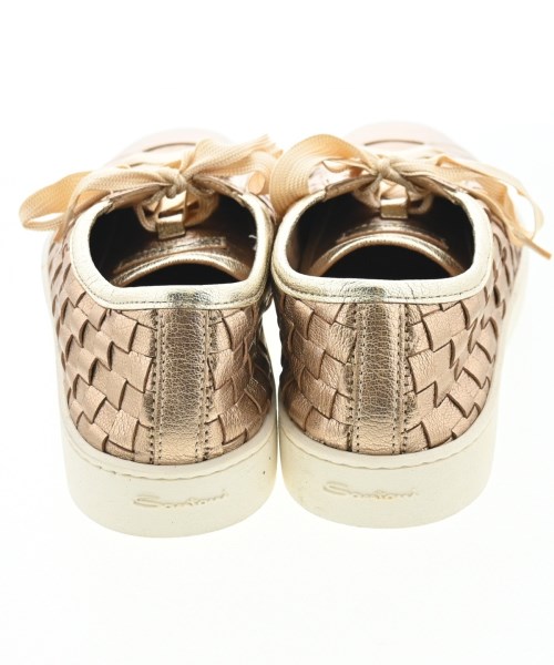 SANTONI（サントーニ）スニーカー ゴールド サイズ:EU41(26cm位) メンズ/2200630220405
