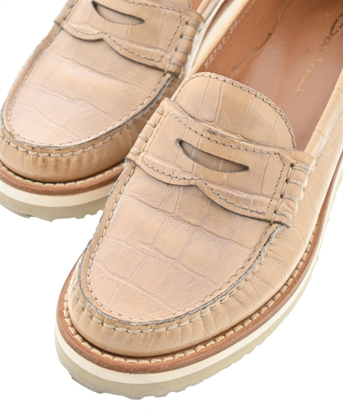 SANTONI（サントーニ）ドレスシューズ/ローファー ベージュ サイズ:EU36(22.5cm位) レディース/2200606280020