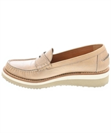 SANTONI（サントーニ）ドレスシューズ/ローファー ベージュ サイズ:EU36(22.5cm位) レディース/2200606280020