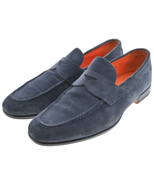 SANTONI(サントーニ)ビジネス・ドレスシューズ 紺 サイズ:UK7 1/2(26cm位)/2200672863127