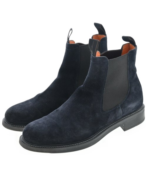 SANTONI(サントーニ)ブーツ 紺 サイズ:UK5 1/2(24cm位)/2200649867066