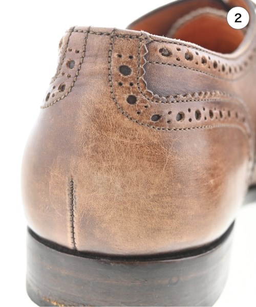 SANTONI（サントーニ）ビジネス・ドレスシューズ 茶 サイズ:UK7(25.5cm位) メンズ/2200706897159