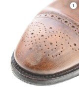 SANTONI（サントーニ）ビジネス・ドレスシューズ 茶 サイズ:UK7(25.5cm位) メンズ/2200706897159