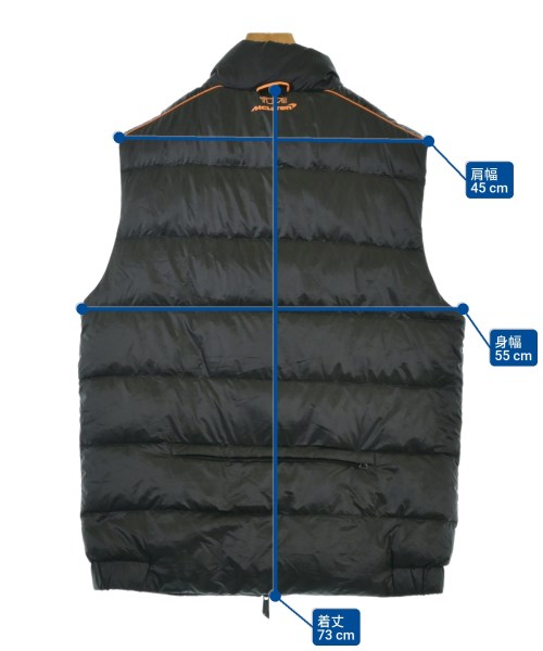 TUMI（ツゥミ）ダウンジャケット/ダウンベスト 黒 サイズ:M メンズ/2200657706012